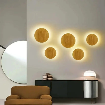 Applique Murale Bois LED BORO - Ambiance Naturelle