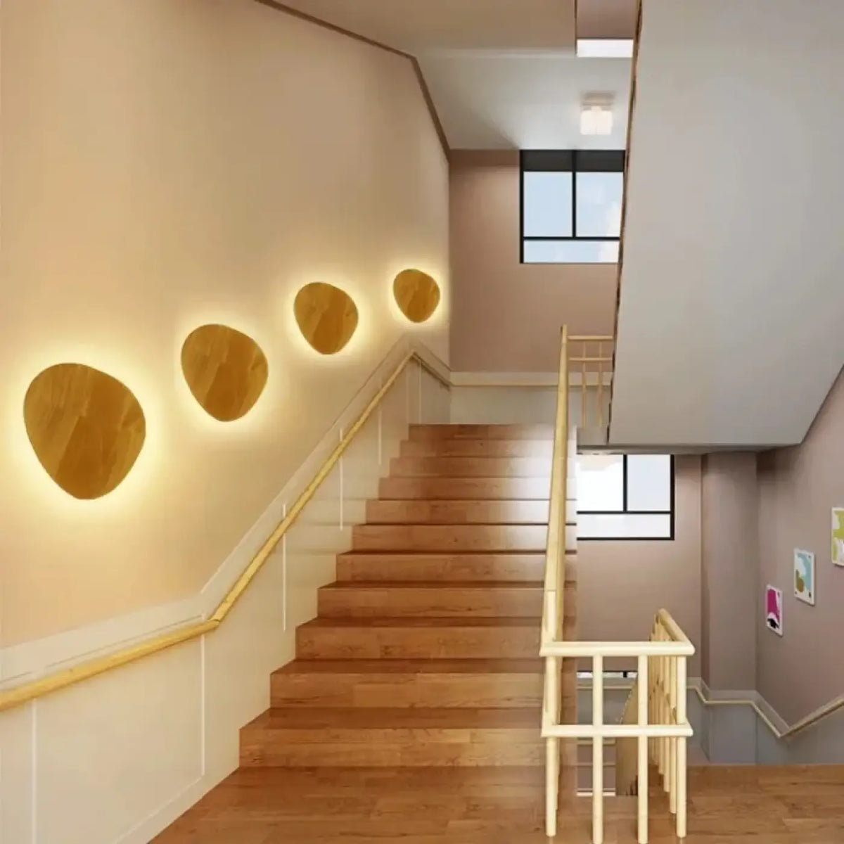 Applique Murale Bois LED BORO - Ambiance Naturelle