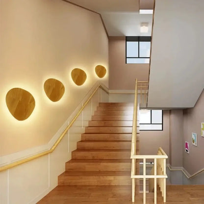Applique Murale Bois LED BORO - Ambiance Naturelle
