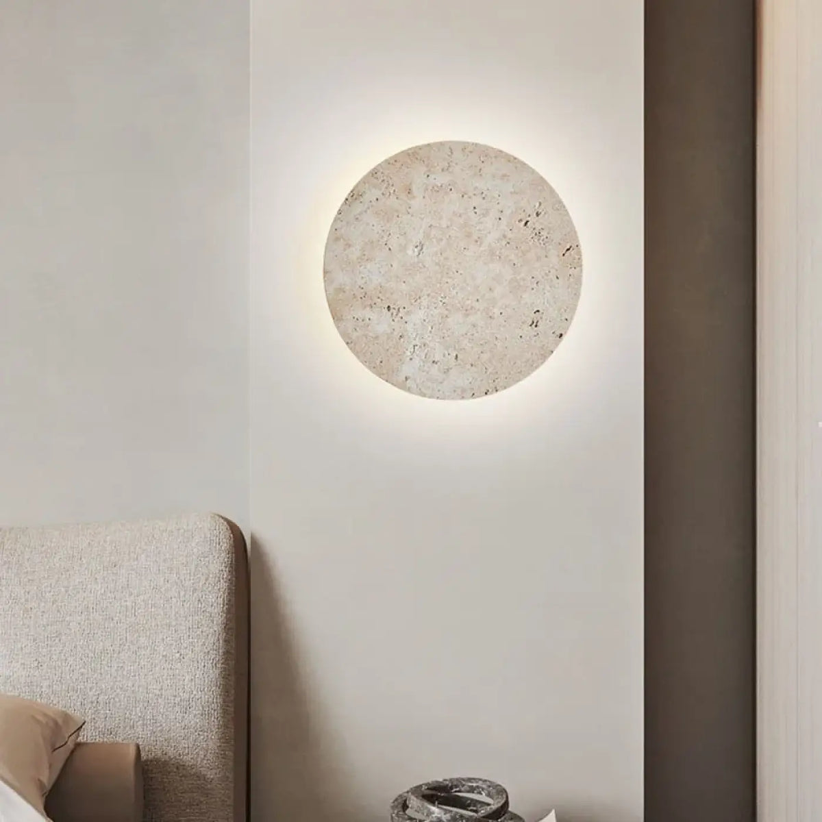 Applique Murale ONDE Pierre Beige Naturelle