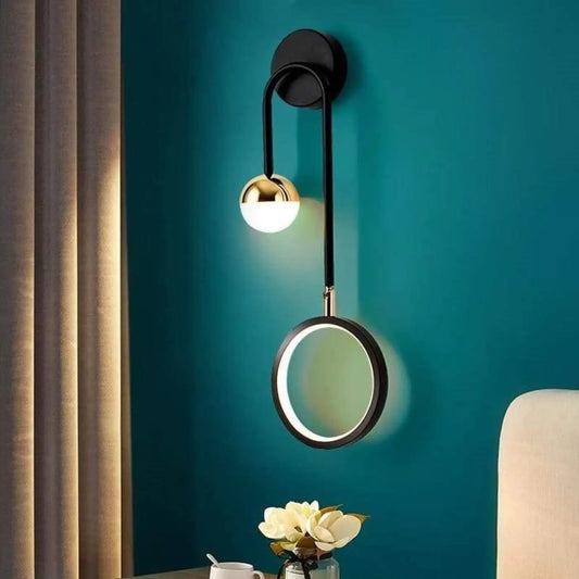 Applique Murale NOLA Design Scandinave Bois & Métal