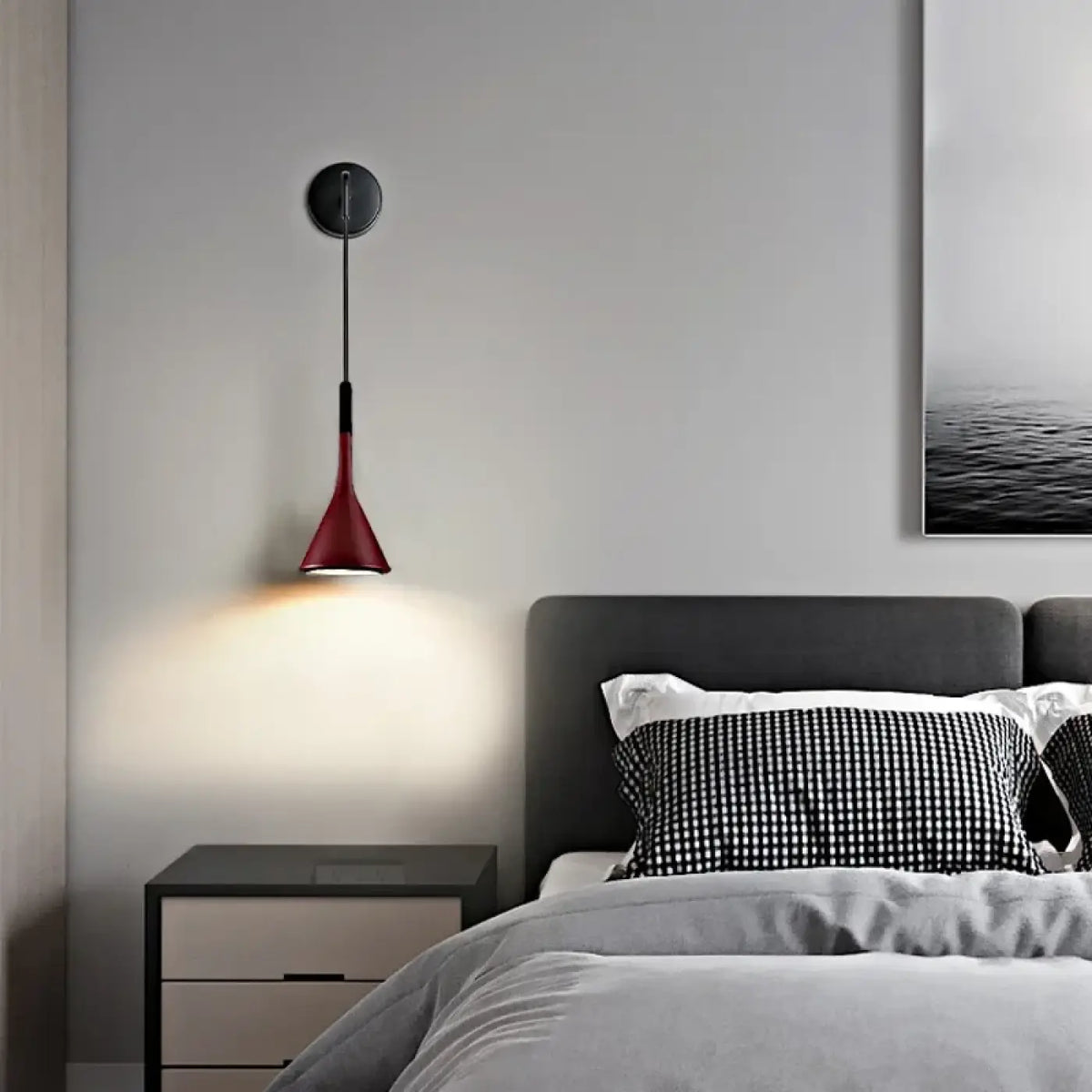 Applique Murale DORG Scandinave LED Aluminium