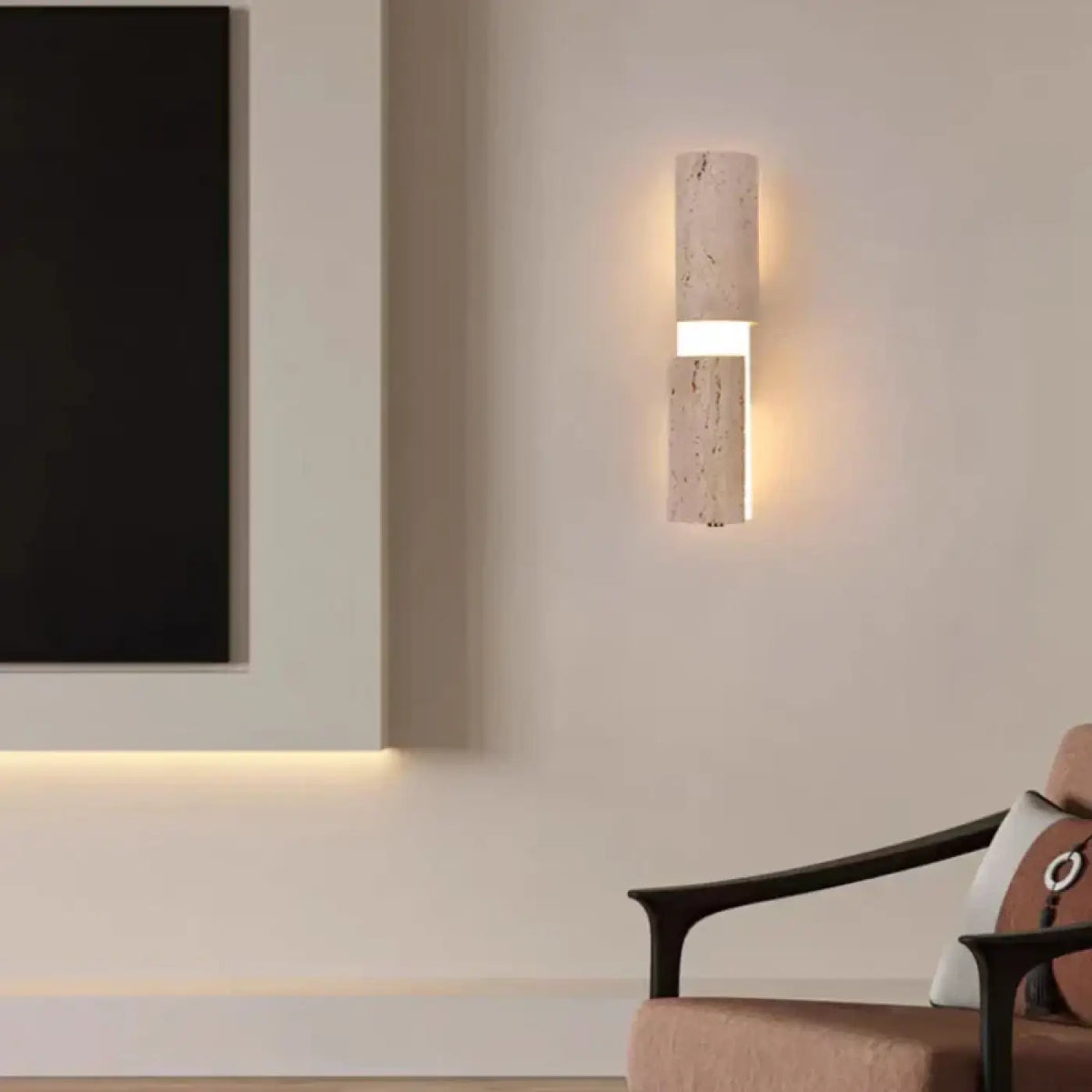 Applique Murale RALESE Travertin Naturel