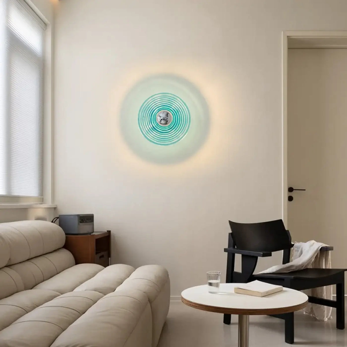 Applique Murale ARC Verre Soufflé Design Lumineux