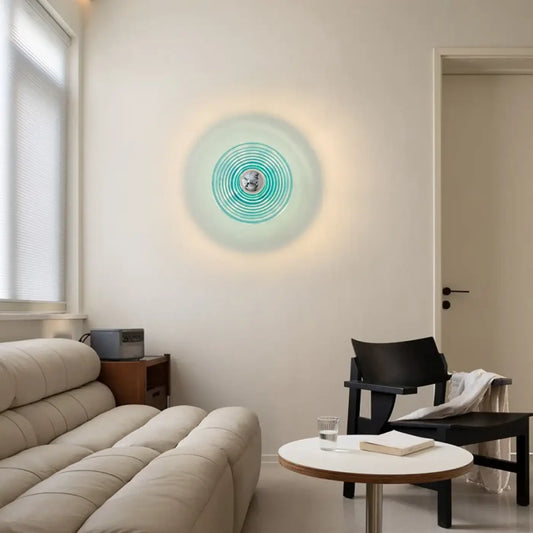 Applique Murale ARC Verre Soufflé Design Lumineux
