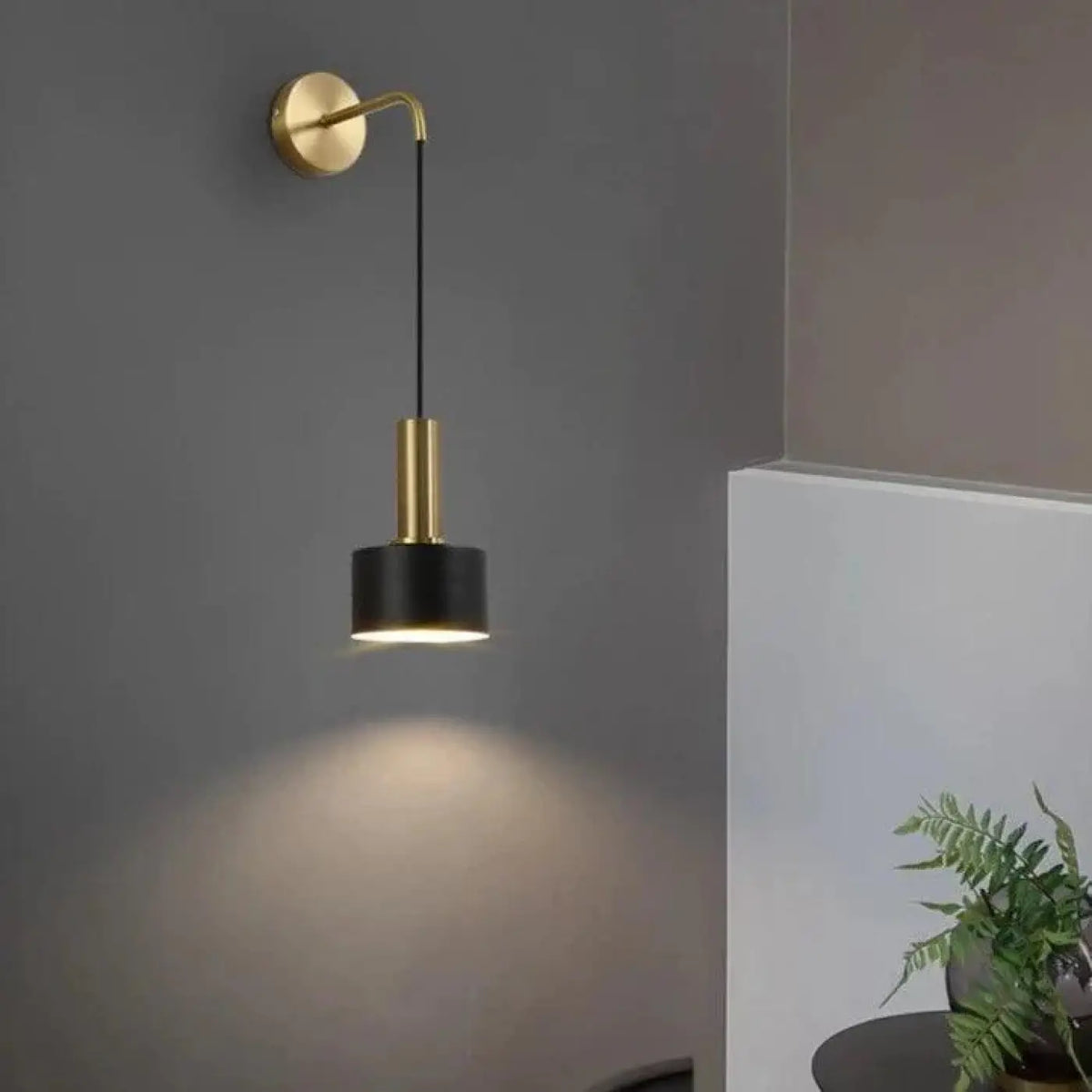 Applique Murale LET Laiton Doré LED